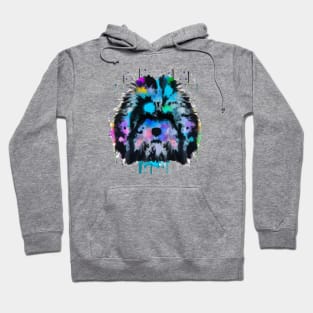 Lhasa Apso Watercolor Art Hoodie